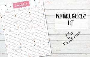 Printable Grocery List - My Printable Home