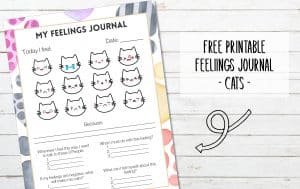My Feelings Journal - Cats