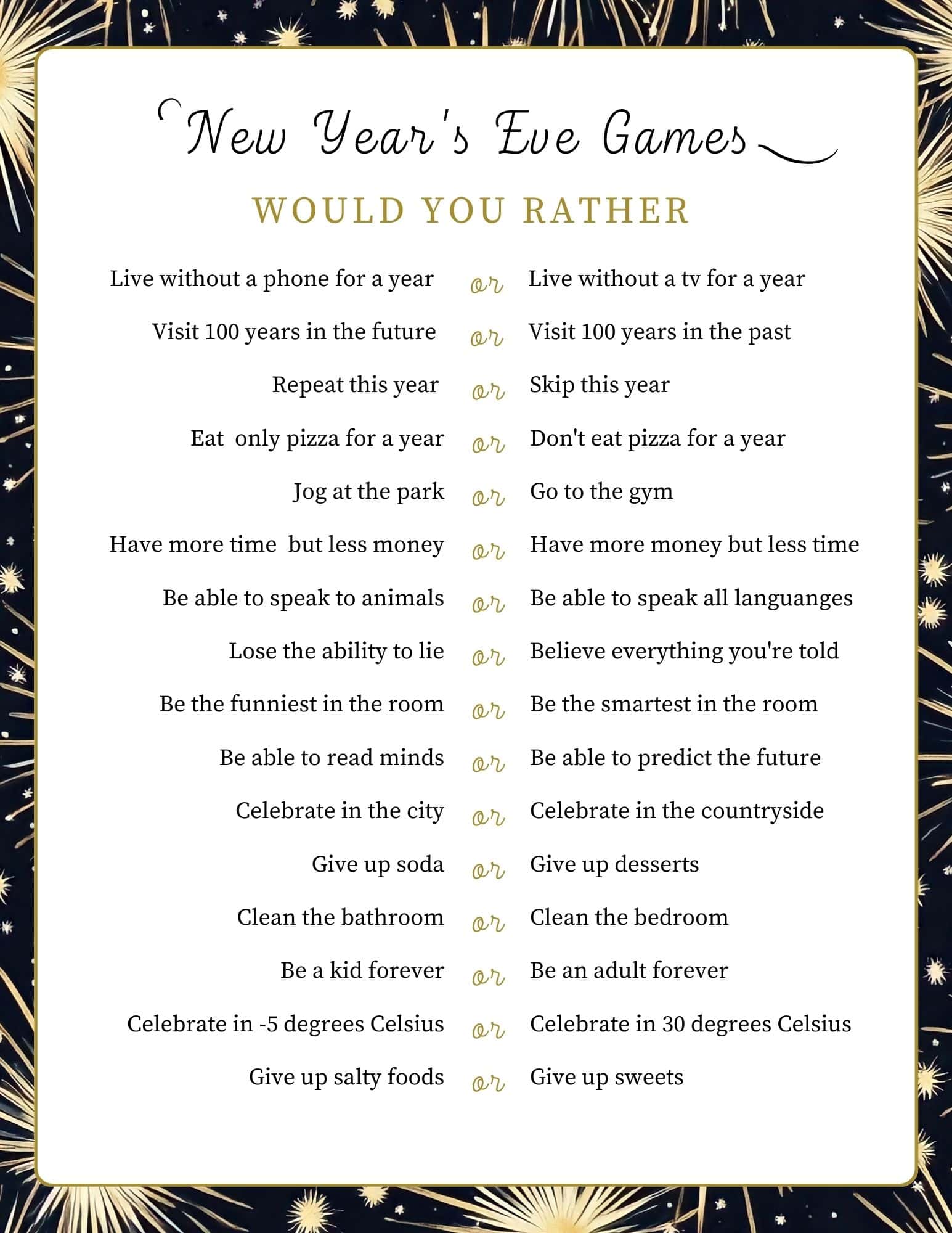 18 Free Printable Adults New Year’s Eve Party Games & Activities - My ...